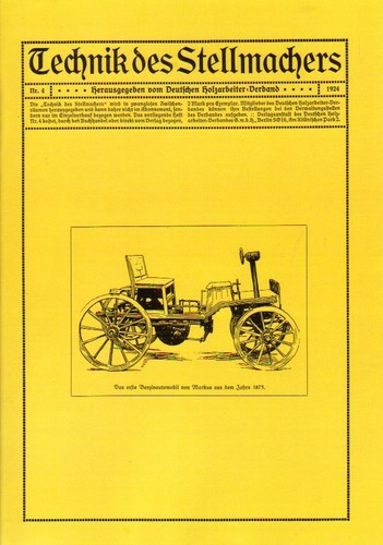 Technik des stellmachers - technik,